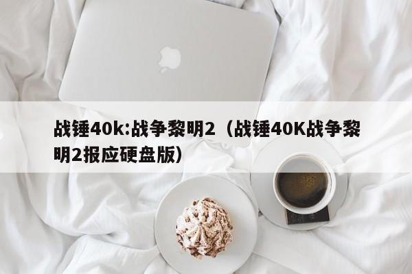 战锤40k:战争黎明2（战锤40K战争黎明2报应硬盘版）  第1张