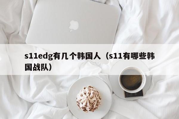 s11edg有几个韩国人（s11有哪些韩国战队）