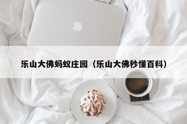 乐山大佛蚂蚁庄园（乐山大佛秒懂百科）