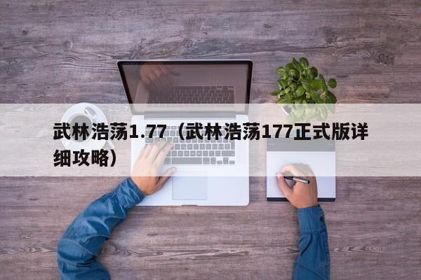 武林浩荡1.77（武林浩荡177正式版详细攻略）