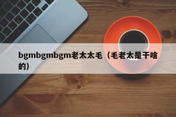 bgmbgmbgm老太太毛（毛老太是干啥的）